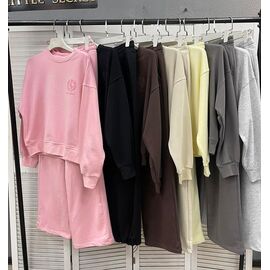 Фотография Костюм спортивный женский 500436 pink р.S-L "Little Secret" недорого оптом от прямого поставщика