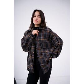 Фотография Рубашка женская 5523 d.grey р.one size "Little Secret" недорого оптом от прямого поставщика