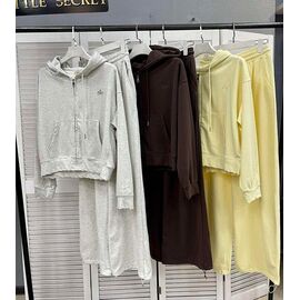Фотография Костюм спортивный женский тёплый 9789 l.grey р.M-XL "Little Secret" недорого оптом от прямого поставщика