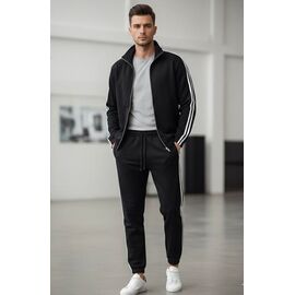 Фотография Костюм спортивный мужской K1003 black р.M-2XL "Little Secret" недорого оптом от прямого поставщика