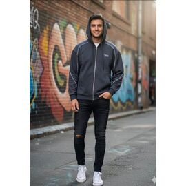 Фотография Кофта спортивная мужская K1006 d.grey р.M-2XL "Little Secret" недорого оптом от прямого поставщика