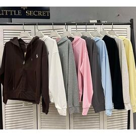 Фотография Кофта спортивная женская P5077 black р.M-XL "Little Secret" недорого оптом от прямого поставщика