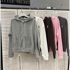 Фотография Кофта спортивная женская P5077 brown р.M-XL "Little Secret" недорого оптом от прямого поставщика