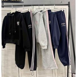 Фотография Костюм спортивный женский тёплый SA8921-1 grey р.M-XL "Little Secret" недорого оптом от прямого поставщика