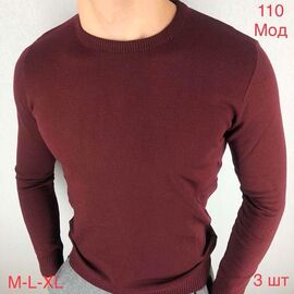 Фотография Свитер мужской ND563-110 wine р.46-50 "EMRE" недорого оптом от прямого поставщика