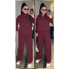 Фотография Костюм спортивный женский 213 wine р.42-52 "Alisa Brand" недорого оптом от прямого поставщика
