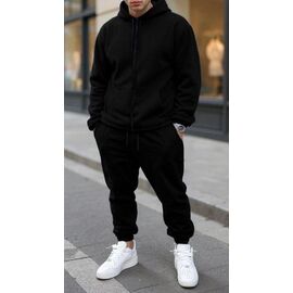 Фотография Костюм спортивный мужской 4409-158-1 black р.46-56 "Alisa Brand" недорого оптом от прямого поставщика