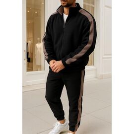 Фотография Костюм спортивный мужской 4409-2 black р.46-56 "Alisa Brand" недорого оптом от прямого поставщика