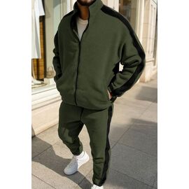 Фотография Костюм спортивный мужской 4409-2 khaki р.46-56 "Alisa Brand" недорого оптом от прямого поставщика