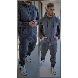 Фотография Костюм спортивный мужской 802-154 grey р.46-56 "Alisa Brand" недорого оптом от прямого поставщика