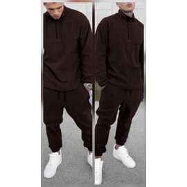 Фотография Костюм спортивный мужской 802-41881 brown р.46-56 "Alisa Brand" недорого оптом от прямого поставщика