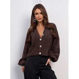 Фотография Кардиган женский SV692 brown р.S-L "Alisa Brand" недорого оптом от прямого поставщика