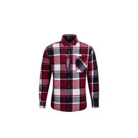 Фотография Рубашка мужская W26422 wine р.XL-5XL "Verton" недорого оптом от прямого поставщика