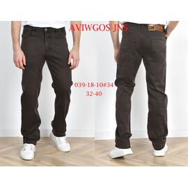 Джинси чоловічі 039-18-10 brown р.32-40 "Vingvgs" недорого оптом від прямого постачальника