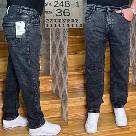 Джинси чоловічі 248-1 grey р.28-36 "Vingvgs" недорого оптом від прямого постачальника