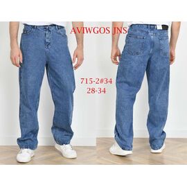 Джинси чоловічі 715-2 blue р.28-34 "Vingvgs" недорого оптом від прямого постачальника