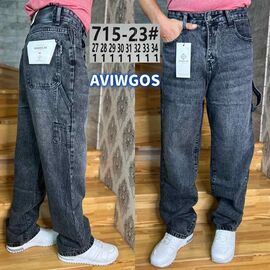 Джинси чоловічі 715-23 grey р.28-36 "Vingvgs" недорого оптом від прямого постачальника