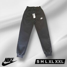 Штани спортивні чоловічі утеплені 7026 black р.S-2XL "ROLADA" недорого оптом від прямого постачальника