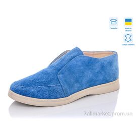 Фотография Туфли женские стильные Весна/осень 321 голубой под заказ (6 пар р.36-40) "G-Aira" недорого оптом от прямого поставщика