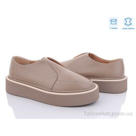 Сліпони жіночі тканинні Весна/осінь 460 мокко Под заказ (6 пар р.36-40) "G-Aira" недорого оптом від прямого постачальника