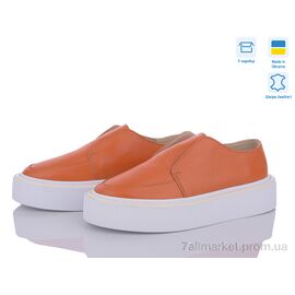 Фотография Туфли женские стильные Весна/осень 460 оранж.к. Под заказ (6 пар р.36-40) "G-Aira" недорого оптом от прямого поставщика