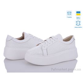 Фотография Кроссовки женские модные Весна/осень 483 білий зм.к. (6 пар р.36-40) "G-Aira" недорого оптом от прямого поставщика