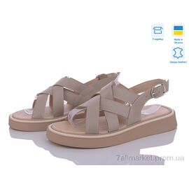 Фотография Босоножки женские летние Лето 467 мокко под заказ (6 пар р.36-40) "G-Aira" недорого оптом от прямого поставщика