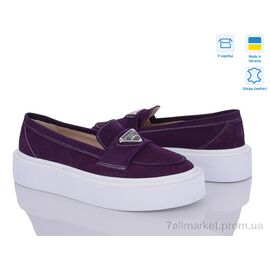 Сліпони жіночі тканинні Весна/осінь 606 фіолет под заказ (6 пар р.36-40) "G-Aira" недорого оптом від прямого постачальника