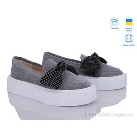 Фотография Слипоны женские тканевые Весна/осень 571сер.з. горошок (6 пар р.36-40) "G-Aira" недорого оптом от прямого поставщика