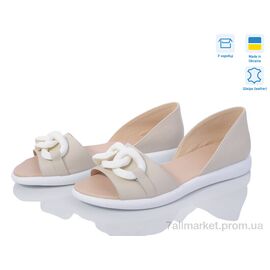 Фотография Шлепки женские облегченные Лето 412 беж.к. (6 пар р.36-40) "G-Aira" недорого оптом от прямого поставщика