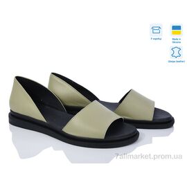 Фотография Босоножки женские летние Лето 328 олива (6 пар р.36-40) "G-Aira" недорого оптом от прямого поставщика