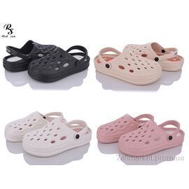 Фотография Кроксы женские летние Лето Q03 mix (24 пар р.36-41) "Red Sun" недорого оптом от прямого поставщика