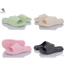 Фотография Шлепки женские облегченные Лето Q6 mix (24 пар р.36-41) "Red Sun" недорого оптом от прямого поставщика