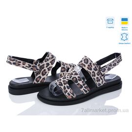 Фотография Босоножки женские летние Лето 615 лео под заказ (6 пар р.36-40) "G-Aira" недорого оптом от прямого поставщика