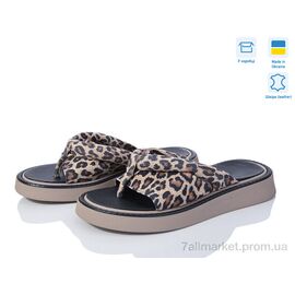 Фотография Шлепки женские облегченные Лето 616 лео (6 пар р.36-40) "G-Aira" недорого оптом от прямого поставщика