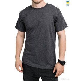Футболка чоловіча Літо 080 т.сірий (4 шт. р.сітка2XL-5XL) "Sport style" недорого оптом від прямого постачальника