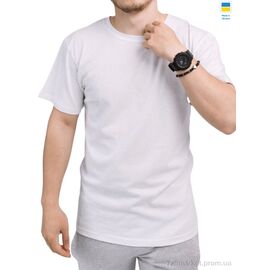 Футболка чоловіча Літо 080 білий (4 шт. р.сітка2XL-5XL) "Sport style" недорого оптом від прямого постачальника