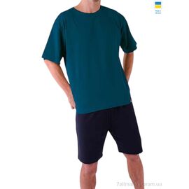 Футболка чоловіча Літо 080 морська хвиля (4 шт. р.сітка2XL-5XL) "Sport style" недорого оптом від прямого постачальника