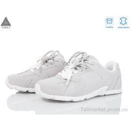 Фотография Кроссовки женские модные Весна/осень X100-2R шкіра піна (8 пар р.36-41) "STILLI Group" недорого оптом от прямого поставщика