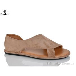 Фотография Босоножки женские летние Лето H6585-17 (8 пар р.36-41) "Башили" недорого оптом от прямого поставщика