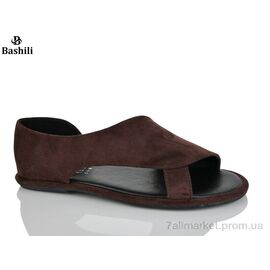 Фотография Босоножки женские летние Лето H6585-20 (8 пар р.36-41) "Башили" недорого оптом от прямого поставщика