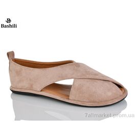 Фотография Босоножки женские летние Лето H6587-9 (8 пар р.36-41) "Башили" недорого оптом от прямого поставщика
