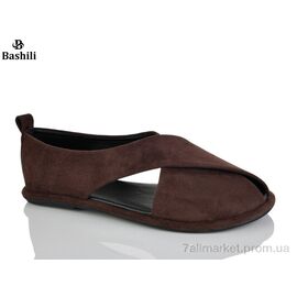 Фотография Босоножки женские летние Лето H6587-20 (8 пар р.36-41) "Башили" недорого оптом от прямого поставщика