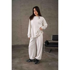 Фотография Костюм спортивный женский тёплый 30526 l.grey р.M-XL "Little Secret" недорого оптом от прямого поставщика