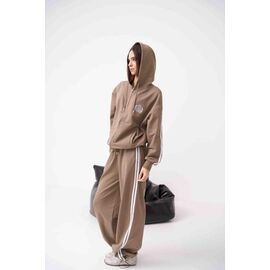 Фотография Костюм спортивный женский тёплый 500299 beige р.S-L "Little Secret" недорого оптом от прямого поставщика