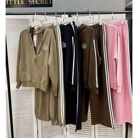 Фотография Костюм спортивный женский тёплый 500299 brown р.S-L "Little Secret" недорого оптом от прямого поставщика