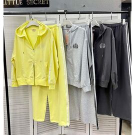 Фотография Костюм спортивный женский тёплый 500299 yellow р.S-L "Little Secret" недорого оптом от прямого поставщика