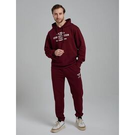 Фотография Костюм спортивный мужской 500360 wine р.M-2XL "Little Secret" недорого оптом от прямого поставщика