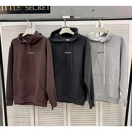 Фотография Худи мужской 500362 l.grey р.M-2XL "Little Secret" недорого оптом от прямого поставщика