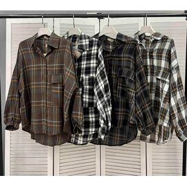 Фотография Рубашка женская 5523 brown р.one size "Little Secret" недорого оптом от прямого поставщика